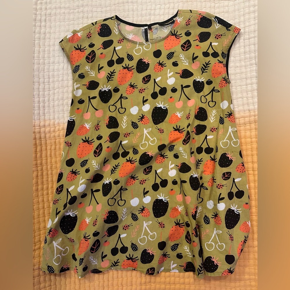 Nooworks Ladybug Strawberry Mini Dress / Tunic